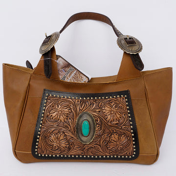 American Darling Tote Hand Tooled Genuine Leather Western Women Bag | Handbag Purse for Cute